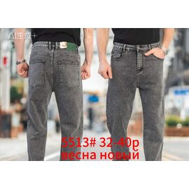 Джинси чоловічі 5513 grey р.32-40 "LILY" недорого оптом від прямого постачальника