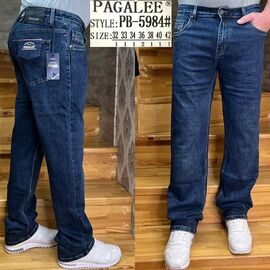 Джинси чоловічі PB5984 blue р.32-42 "Pagalee" недорого оптом від прямого постачальника