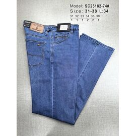 Джинси чоловічі 25182-74 blue р.31-38 "Vitions" недорого оптом від прямого постачальника