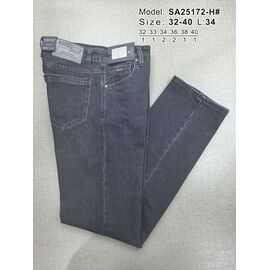 Джинси чоловічі 25172H d.grey р.32-40 "Vitions" недорого оптом від прямого постачальника