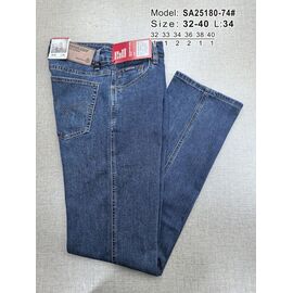 Джинси чоловічі 25180-74 blue р.32-40 "Vitions" недорого оптом від прямого постачальника