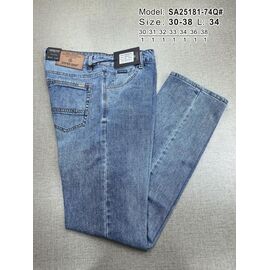 Джинси чоловічі 25181-74 l.blue р.30-38 "Vitions" недорого оптом від прямого постачальника