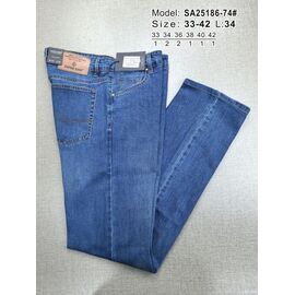 Джинси чоловічі 25186-74 blue р.33-42 "Vitions" недорого оптом від прямого постачальника