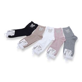 Фотография Носки женские B100-6 mix р.37-41 "Jelzin" недорого оптом от прямого поставщика