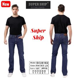 Фотография Джинсы мужские 25182-06 blue р.31-38 "Vitions" недорого оптом от прямого поставщика