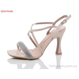 Фотография Босоножки женские летние Лето QQ67-3 (8 пар р.36-40) "QQ&Панда" недорого оптом от прямого поставщика