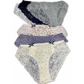 Фотография Трусы женские 9168 mix р.M-XL "Anibur" недорого оптом от прямого поставщика