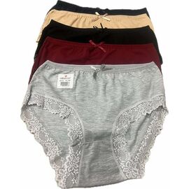 Фотография Трусы женские 3500 mix р.XL "Anibur" недорого оптом от прямого поставщика