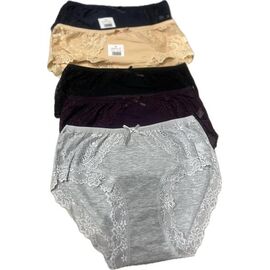 Фотография Трусы женские 5008 mix р.XL-2XL "Anibur" недорого оптом от прямого поставщика