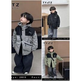 Фотография Куртка детская демисезонная на мальчика 29919 grey р.110-128 "Major" недорого оптом от прямого поставщика