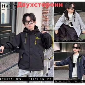 Фотография Куртка детская демисезонная на мальчика 29924 navy р.122-140 "Major" недорого оптом от прямого поставщика