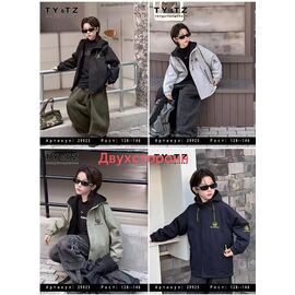 Фотография Куртка детская демисезонная на мальчика 29925 grey р.128-146 "Major" недорого оптом от прямого поставщика