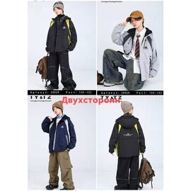 Фотография Куртка детская демисезонная на мальчика 25929 black р.134-152 "Major" недорого оптом от прямого поставщика