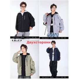 Фотография Куртка детская демисезонная на мальчика 29918 black р.146-164 "Major" недорого оптом от прямого поставщика