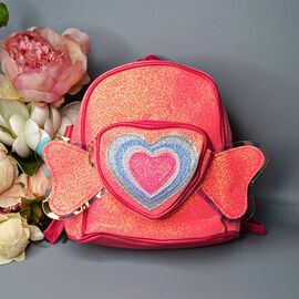 Портфель дитячий на дівчинку 23-120 coral р.17*21*9 "Luna-bag" недорого оптом від прямого постачальника