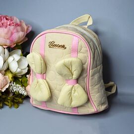 Портфель дитячий на дівчинку 23-123 beige р.17*21*9 "Luna-bag" недорого оптом від прямого постачальника