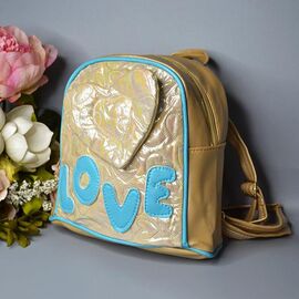 Портфель дитячий на дівчинку 23-124 beige р.17*21*9 "Luna-bag" недорого оптом від прямого постачальника