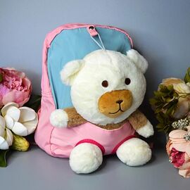 Портфель дитячий на дівчинку 24-2311 pink р.21*6*26 "Luna-bag" недорого оптом від прямого постачальника