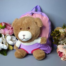 Портфель дитячий на дівчинку 24-2311 purple р.21*6*26 "Luna-bag" недорого оптом від прямого постачальника