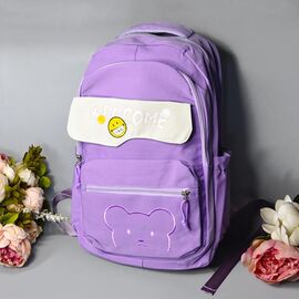 Портфель дитячий на дівчинку 24-245 purple р.43*30*18 "Luna-bag" недорого оптом від прямого постачальника