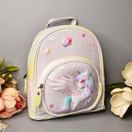 Портфель дитячий на дівчинку 24-425 beige-gold р.21*29*10 "Luna-bag" недорого оптом від прямого постачальника