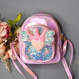 Портфель дитячий на дівчинку 24-485 pink р.20*16*10 "Luna-bag" недорого оптом від прямого постачальника