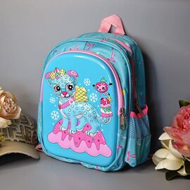 Портфель дитячий на дівчинку 24-91 l.blue р.21*29*10 "Luna-bag" недорого оптом від прямого постачальника