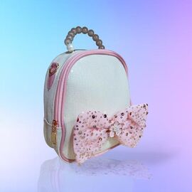 Портфель дитячий на дівчинку 25-568 white р.17*21*9 "Luna-bag" недорого оптом від прямого постачальника