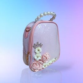Портфель дитячий на дівчинку 25-569 pink р.17*21*9 "Luna-bag" недорого оптом від прямого постачальника