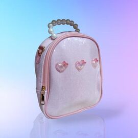 Портфель дитячий на дівчинку 25-570 pink р.17*21*9 "Luna-bag" недорого оптом від прямого постачальника