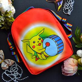 Портфель дитячий на дівчинку 4377 red р.25*30*7 "Luna-bag" недорого оптом від прямого постачальника