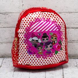 Портфель дитячий на дівчинку 7213 red р.22*20*12 "Luna-bag" недорого оптом від прямого постачальника