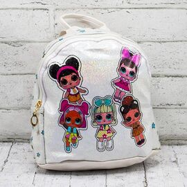 Портфель дитячий на дівчинку 7213 white р.22*20*12 "Luna-bag" недорого оптом від прямого постачальника