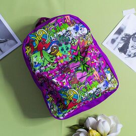 Портфель дитячий на дівчинку 8826 violet р.27*23*11 "Luna-bag" недорого оптом від прямого постачальника
