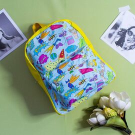 Портфель дитячий на дівчинку 8826 yellow р.27*23*11 "Luna-bag" недорого оптом від прямого постачальника