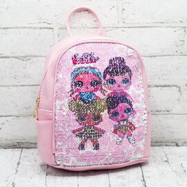 Портфель дитячий на дівчинку A8276 powder р.25*20*12 "Luna-bag" недорого оптом від прямого постачальника