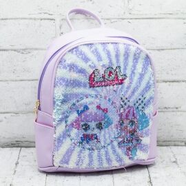 Портфель дитячий на дівчинку A8276 purple р.25*20*12 "Luna-bag" недорого оптом від прямого постачальника