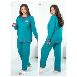 Фотография Костюм женский 012122 blue р.S-XL "Vehuiah" недорого оптом от прямого поставщика