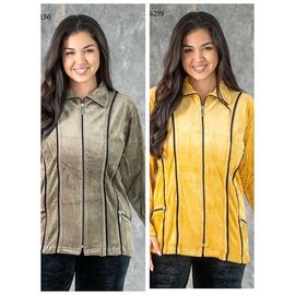 Фотография Костюм женский 104219 yellow р.M-XL "Vehuiah" недорого оптом от прямого поставщика