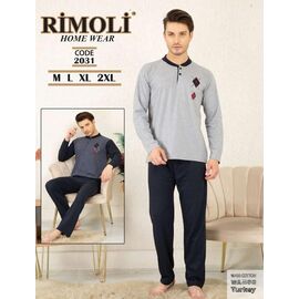 Піжама чоловіча 2031 d.grey р.M-2XL "Vehuiah" недорого оптом від прямого постачальника