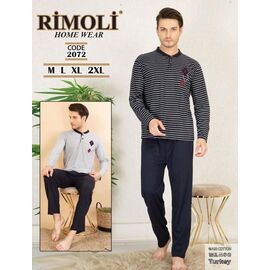 Піжама чоловіча 2072 grey р.M-2XL "Vehuiah" недорого оптом від прямого постачальника