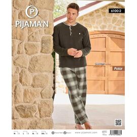 Піжама чоловіча 6100-2 khaki р.M-2XL "Vehuiah" недорого оптом від прямого постачальника