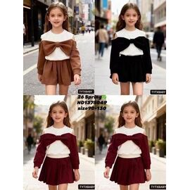 Фотография Костюм детский на девочку 1375049 brown р.90-130 "Meloria" недорого оптом от прямого поставщика