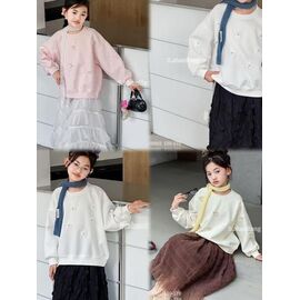 Фотография Свитер детский на девочку 8805 pink р.130-170 "Meloria" недорого оптом от прямого поставщика