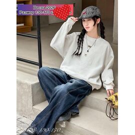 Фотография Свитер детский на девочку 9108 grey р.130-170 "Meloria" недорого оптом от прямого поставщика