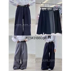 Штани дитячі на дівчинку K21 grey р.130-170 "Meloria" недорого оптом від прямого постачальника