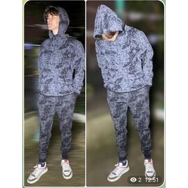 Фотография Костюм спортивный мужской 385 grey р.46-52 "Mary Brand" недорого оптом от прямого поставщика