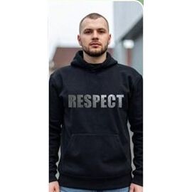 Фотография Худи мужской 398 black р.46-52 "Mary Brand" недорого оптом от прямого поставщика