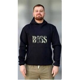 Фотография Худи мужской 399 black р.46-52 "Mary Brand" недорого оптом от прямого поставщика