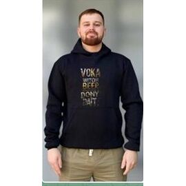 Фотография Худи мужской 405 black р.46-52 "Mary Brand" недорого оптом от прямого поставщика